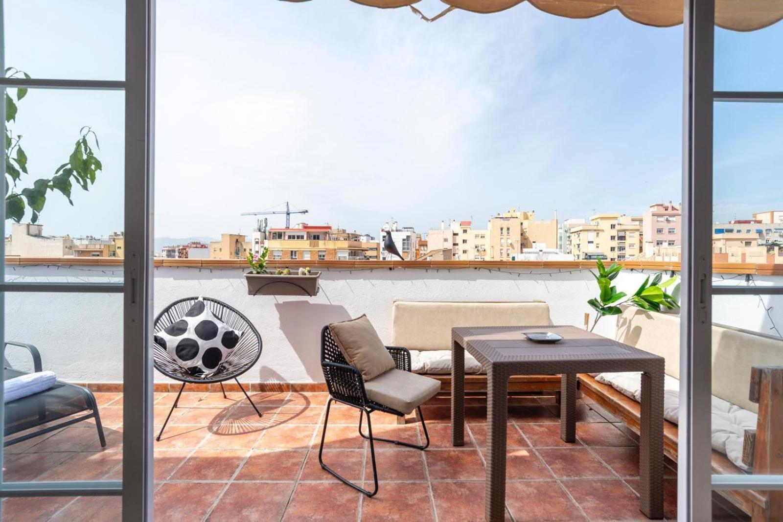 Lejlighed New Penthouse Gr3- Flat In Center With Cozy Terrace Málaga